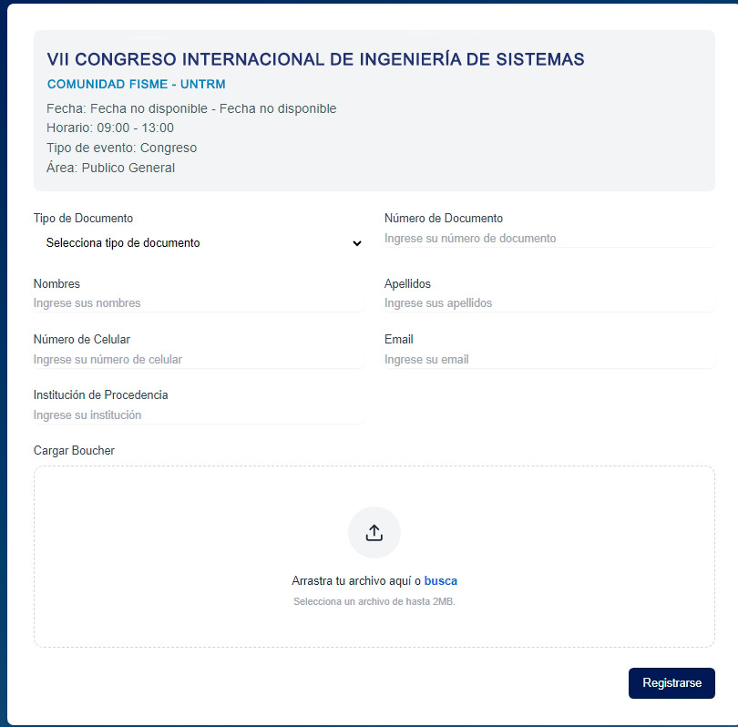 Imagen de formulario de registro